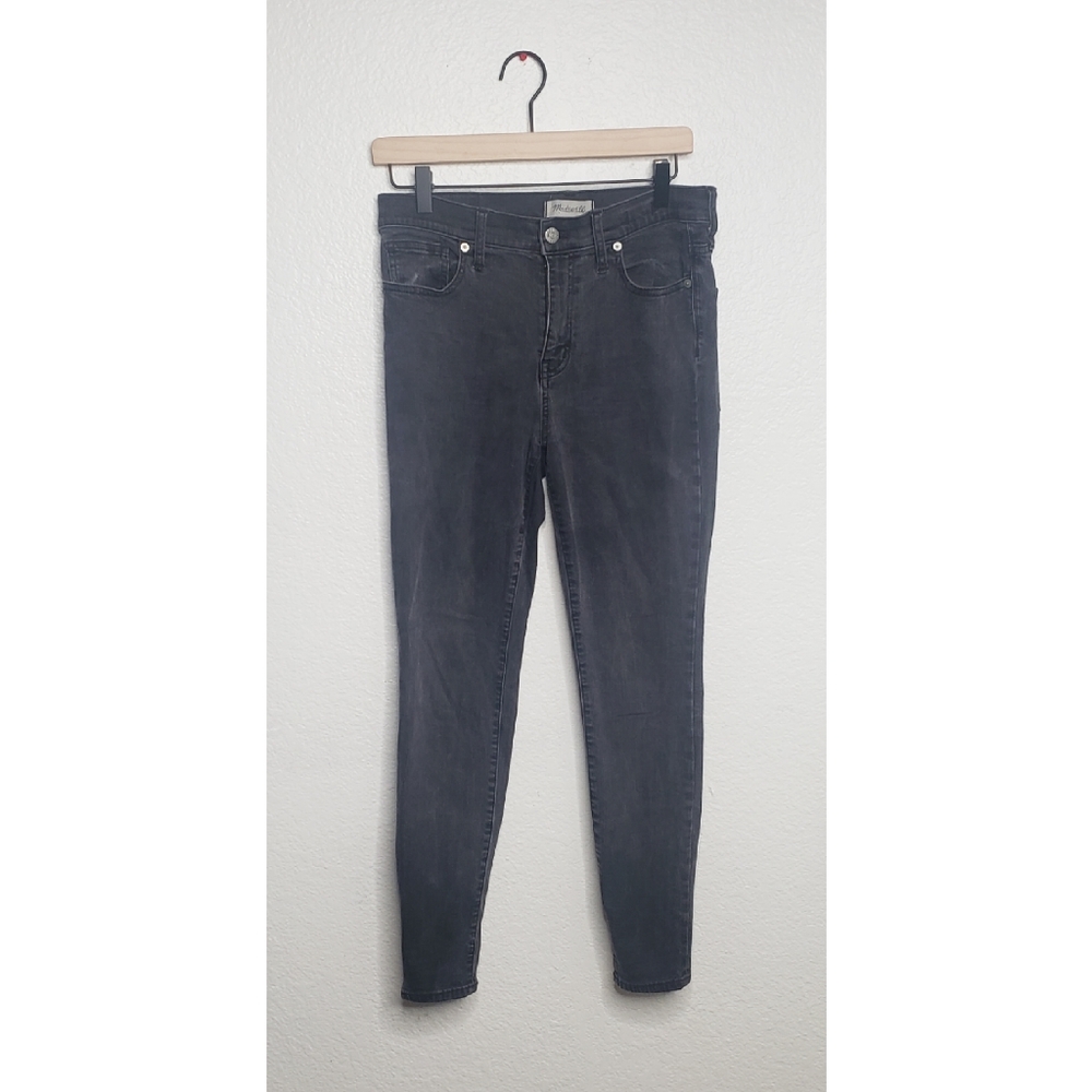 Madewell Gray 9" Hi Riser Skinny Skinny Jeans